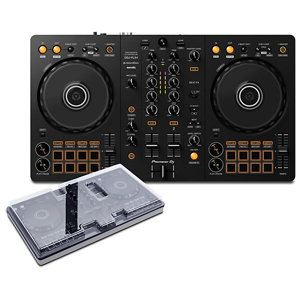 DDJ FLX4 and Decksaver Cover Bundle