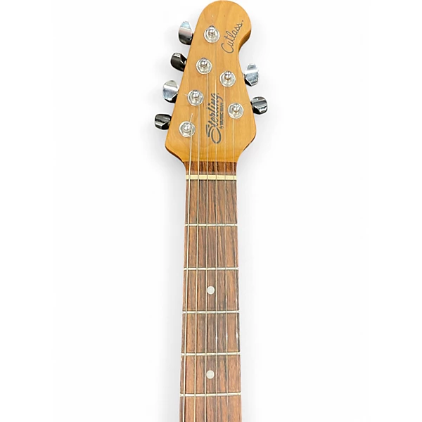 Sterling by Music Man Used Sterling by Music Man Cutlass Vintage Cream Solid Body Electric Guitar