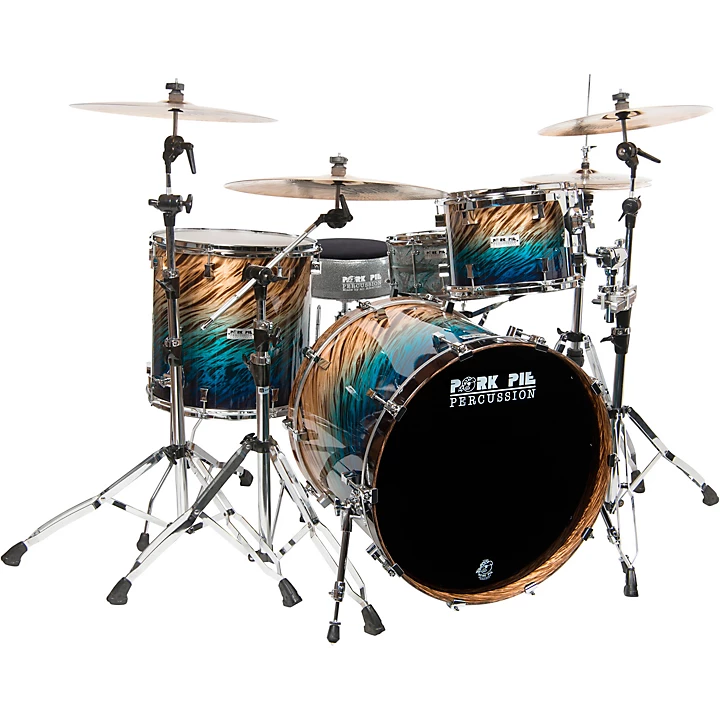 Birch 3 Piece Shell Pack Blue Fade Dip