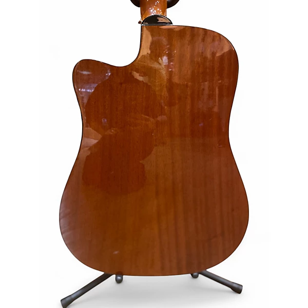 Guild Used Guild D120CE Vintage Natural Acoustic Electric Guitar.gc