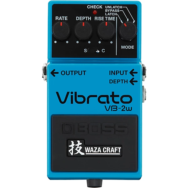 BOSS VB 2W Waza Craft Vibrato Effects Pedal
