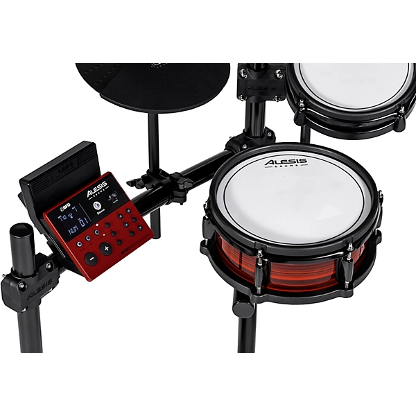 Nitro Pro 8 Piece Pro Electronic Drum Kit With Mesh Heads Bluetooth