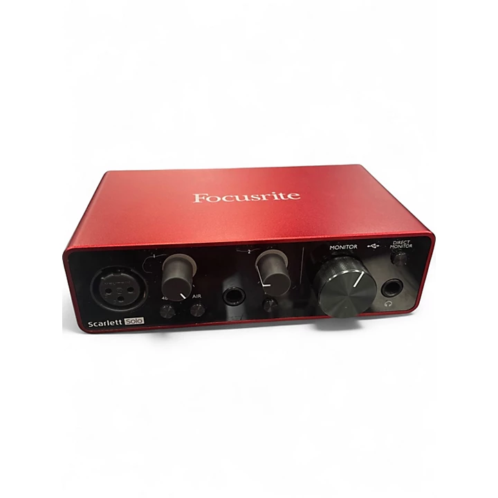 Focusrite Used Focusrite Scarlett Solo Gen 4 Audio Interface