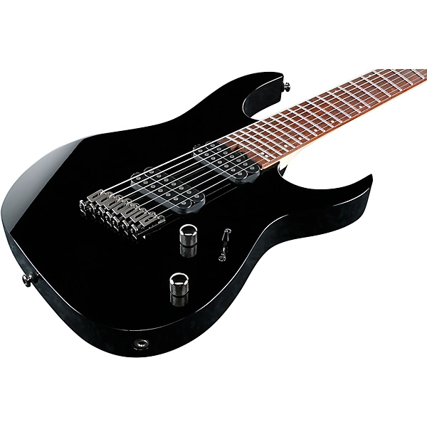 RGMS7 Multi Scale 7 String Electric Guitar Black