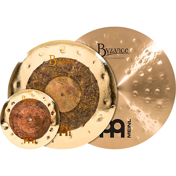 MEINL Byzance Mixed Crash Cymbal Pack, 10\