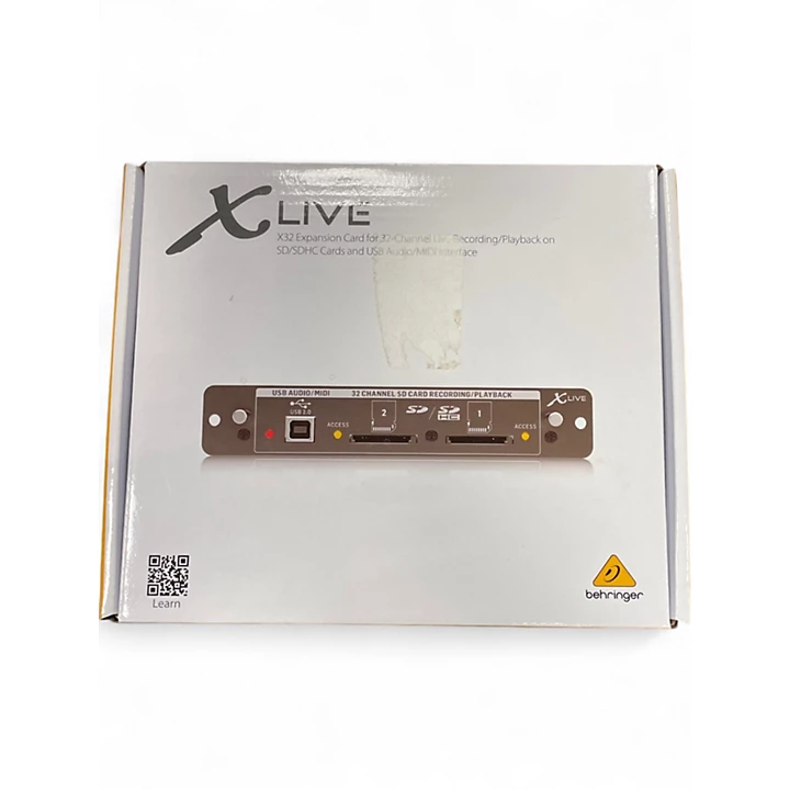 Behringer Used Behringer X Live MultiTrack Recorder.gc