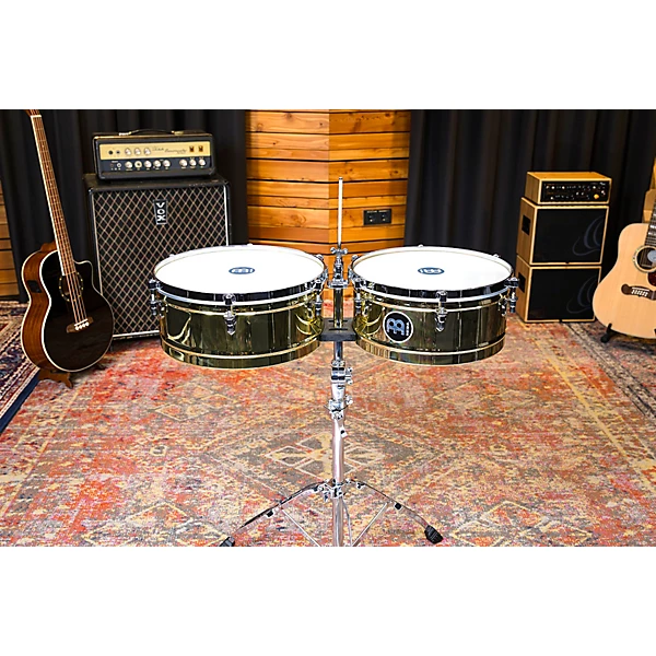 Marathon Series Brass Timbales