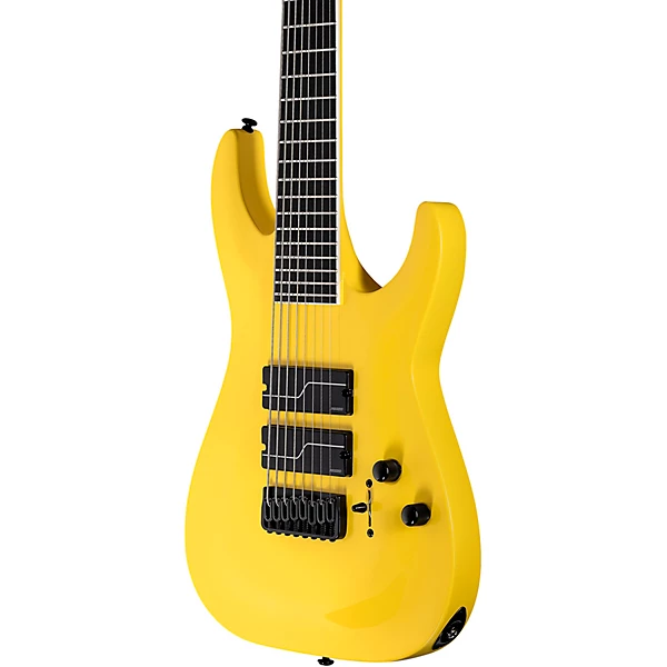 ESP LTD Stephen Carpenter SC 608 8 String Baritone Electric Guitar Yellow