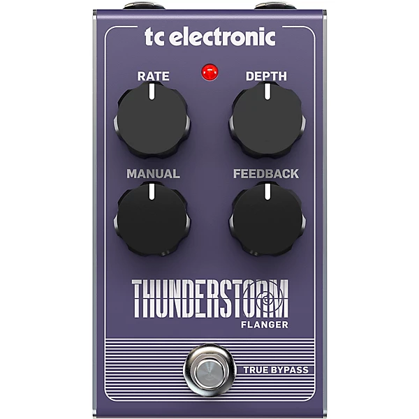 TC Electronic Thunderstorm Flanger Effects Pedal