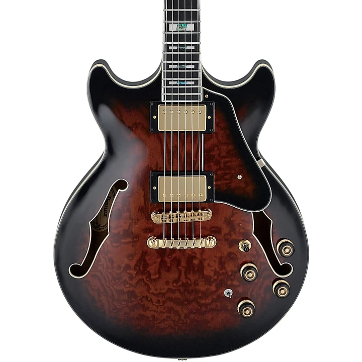 AM153QA Artstar Series Electric Guitar Dark Brown Sunburst