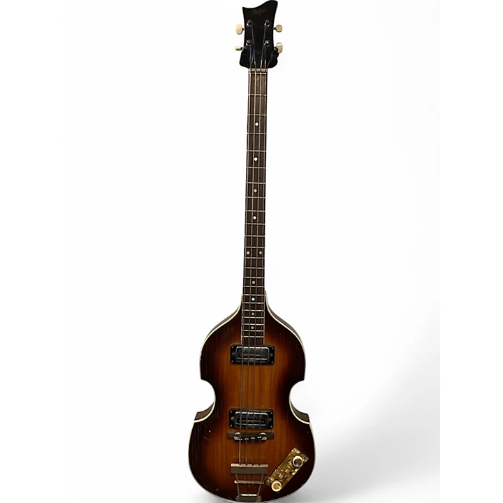 Vintage 1968 Hofner 500/1 Violin Sunburst Electric Bass Guitar