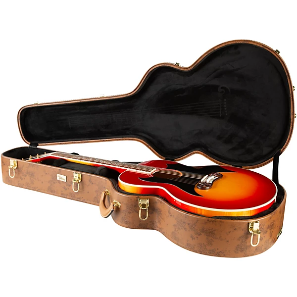 Johnny Cash SJ 200 Signature Limited Edition Acoustic Electric Guitar Vintage Cherry Sunburst