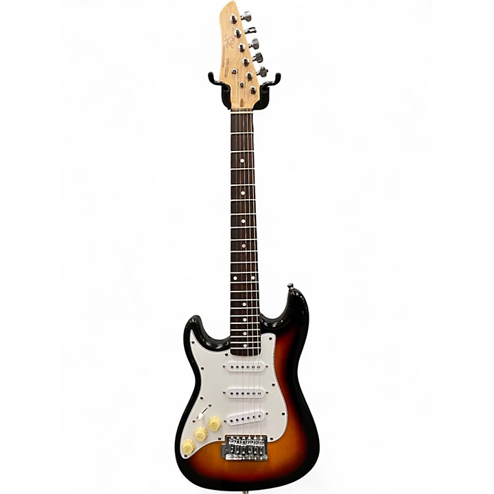 SX Used SX 3 4 doublecut 3 Color Sunburst Electric Guitar.gc