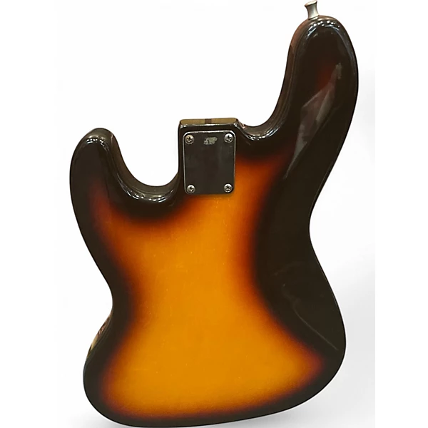 Fender Used 2000s Fender Fretless Jazz Bass 2 Color Sunburst Electric Bass Guitar.gc