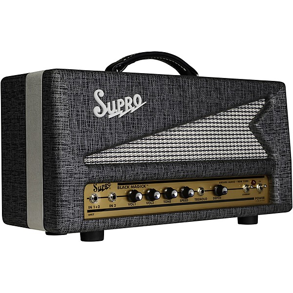 Supro Black Magick 25W Tube Guitar Amp Head Level 1 K47032004000000.gc