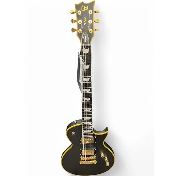 Used ESP LTD EC1000 Satin Black Solid Body Electric Guitar