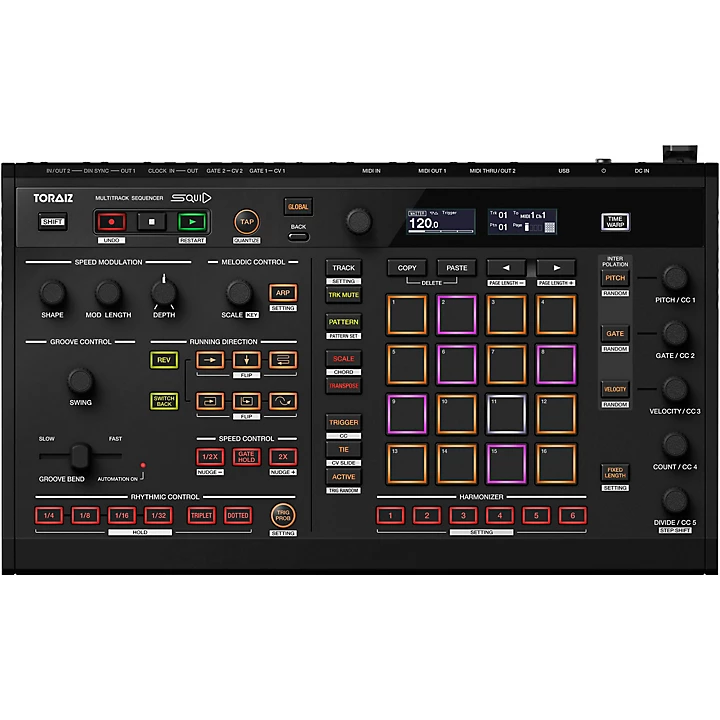 SQUID Creative Multitrack Sequencer Black