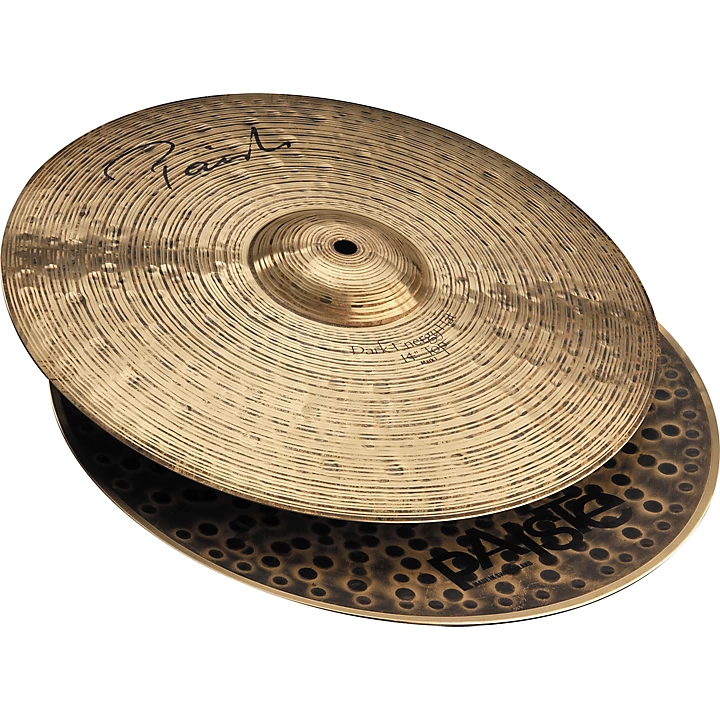 Paiste Signature Series Dark Energy MKI Hi Hat Cymbal Pair 14 in.