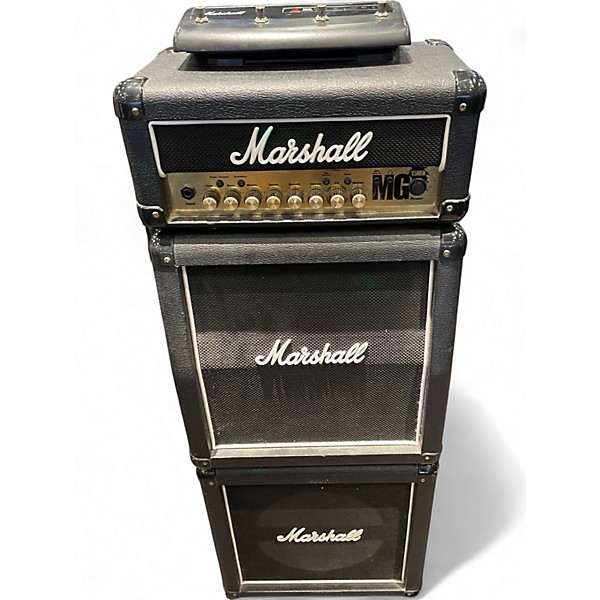 Used Marshall MG 15HFX  Guitar Stack