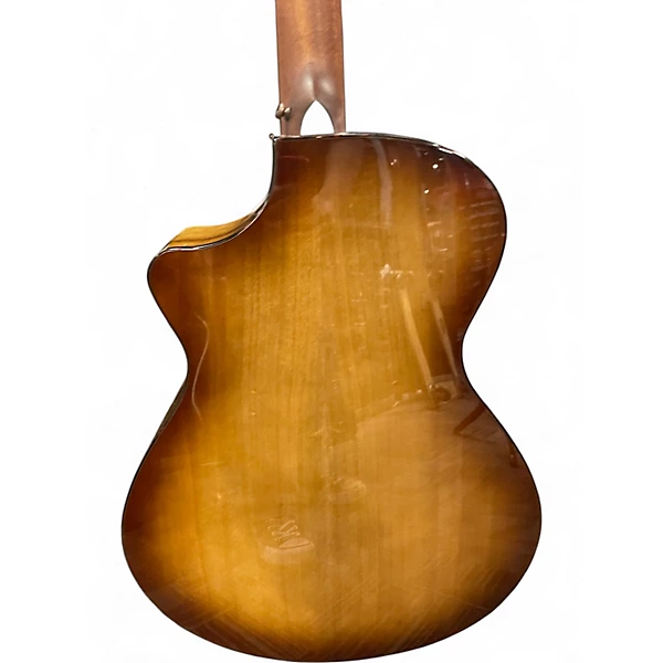 Used Breedlove Pursuit Exotic S Concerto Fretless  Shaded Edge Burst Acoustic Bass Guitar