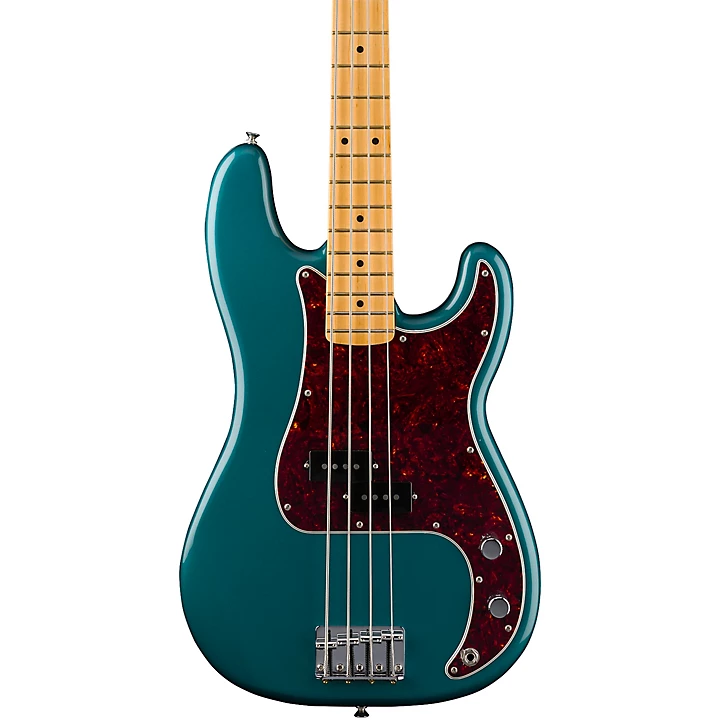 Fender Player II Precision Maple Fingerboard Limited Edition Bass Guitar Ocean Turquoise