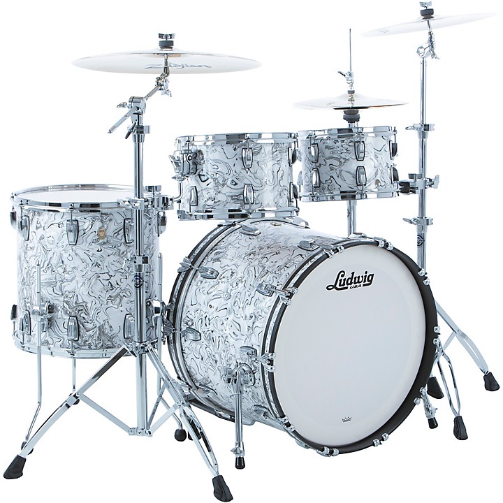 Ludwig Classic Maple 4 Piece Studio Shell Pack With 22\