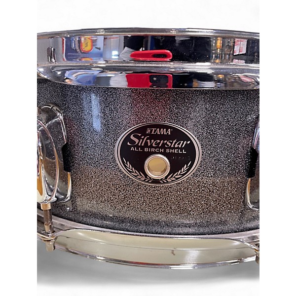 TAMA Used TAMA 5 Piece SILVERSTAR BIRCH VKS145 GXS GALAXY SILVER Drum Kit.gc