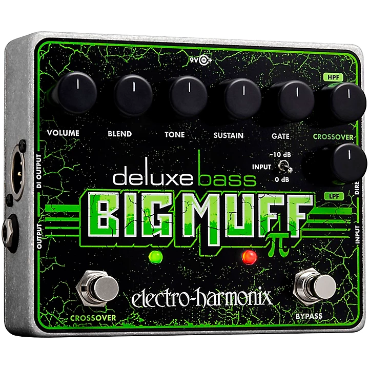 Electro Harmonix Deluxe Bass Big Muff Pi Distortion Effects Pedal