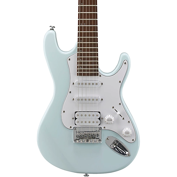TD100 Short Scale Electric Guitar Powder Blue 3 Ply White Pickguard