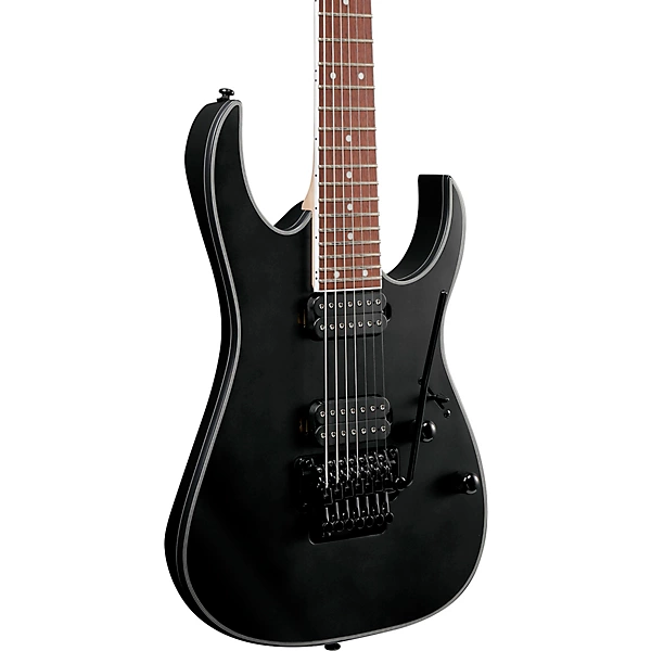 RG7320EX RG Standard 7 String Electric Guitar Black Flat