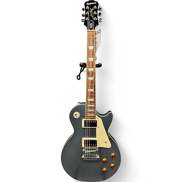 Used 2020s Epiphone Les Paul Standard Blue Solid Body Electric Guitar