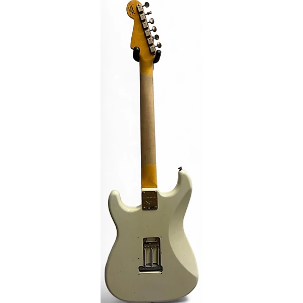 Used Fender Custom Shop 1962/1963 Stratocaster JRN LTD Olympic White Solid Body Electric Guitar