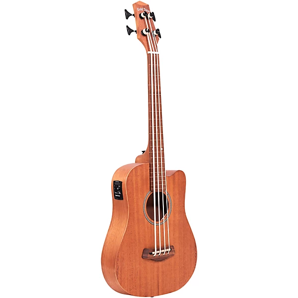 23 Scale Fretless Acoustic Electric MicroBass Natural