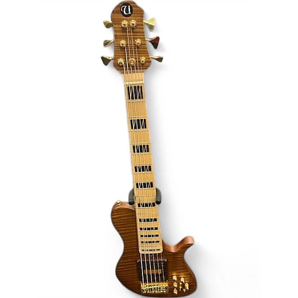 Utera Guitars Used 2024 Utera Guitars Elegance 6 String Natural Electric Bass Guitar.gc