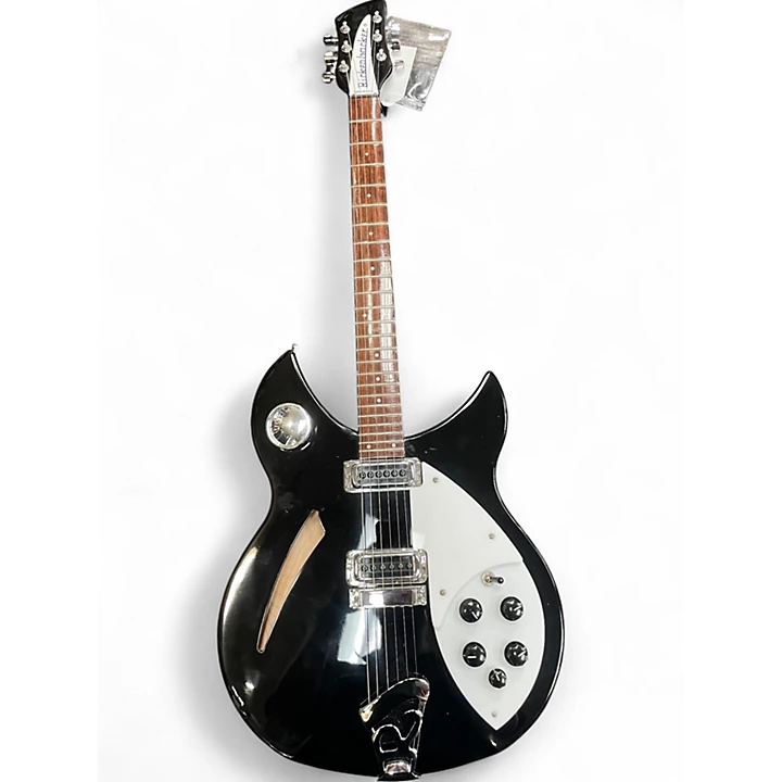 Rickenbacker Used Rickenbacker 330 Black Hollow Body Electric Guitar