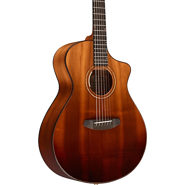 Oregon All Myrtlewood Limited Edition Cutaway Concert Acoustic Electric Guitar Sahara