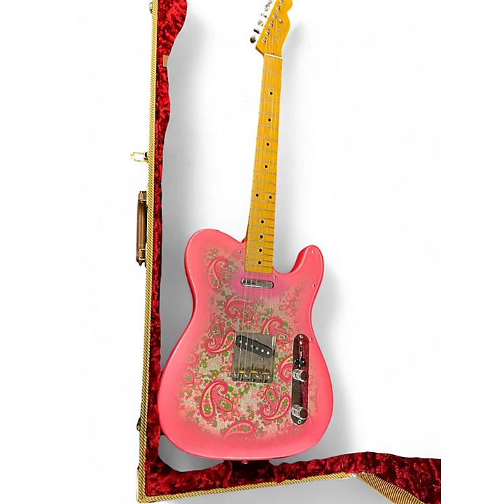 Used Fender Limited Edition '69 Telecaster MIJ Pink Paisley Pink Paisley Solid Body Electric Guitar