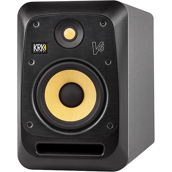 KRK V6 6in Studio Monitor with Kevlar Drivers Level 1 J46760004000000.gc