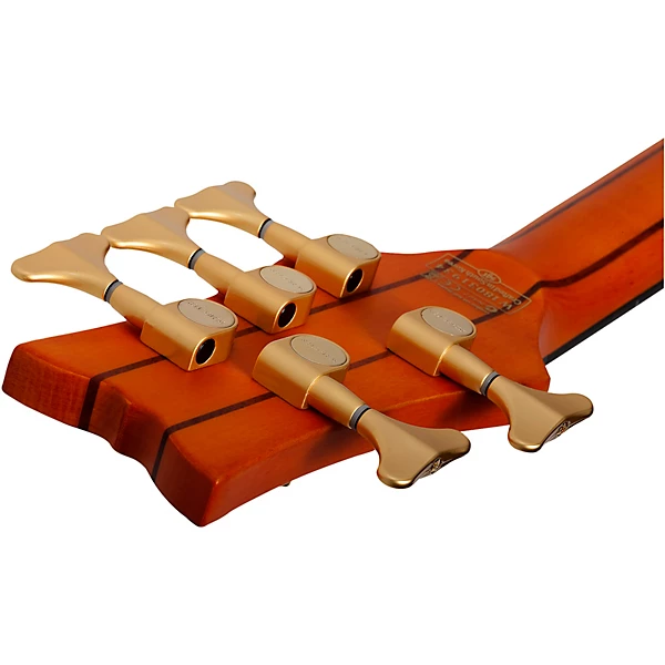 Schecter Guitar Research Stiletto Studio 5 Bass Level 2 Satin Honey