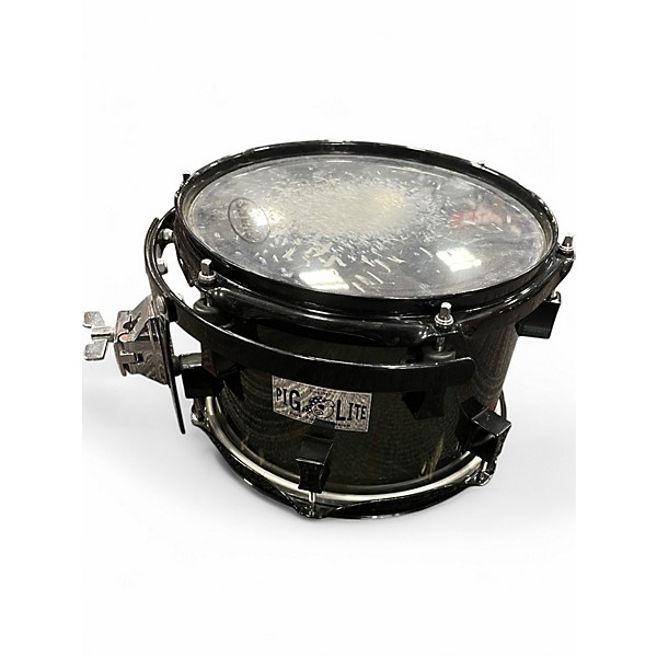 Pork Pie USA Used Pork Pie USA 4 Piece Pig Lite Acrylic Smoke Transparent Drum Kit.gc