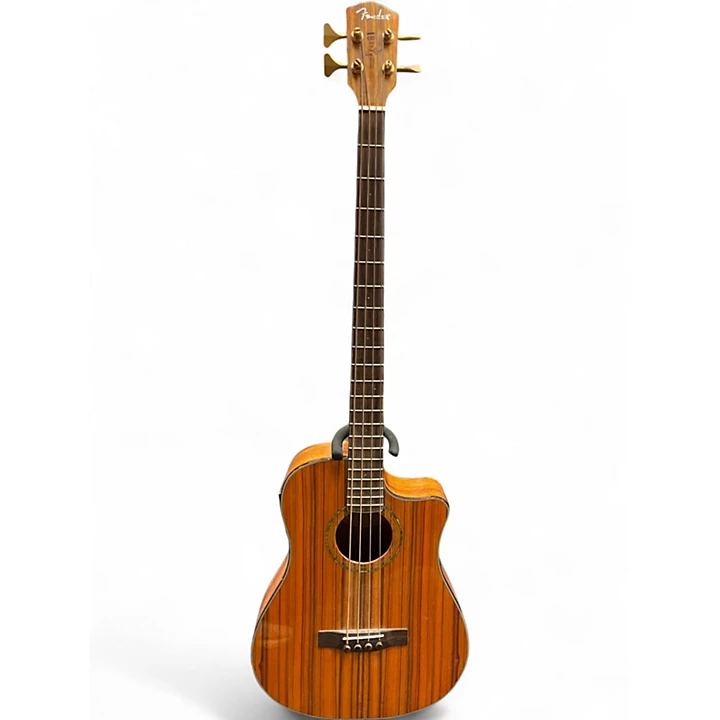 Used Fender VB Natural Acoustic Bass Guitar