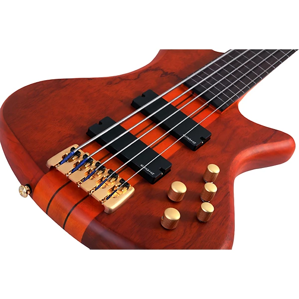 Schecter Guitar Research Stiletto Studio 5 Fretless Bass Satin Honey