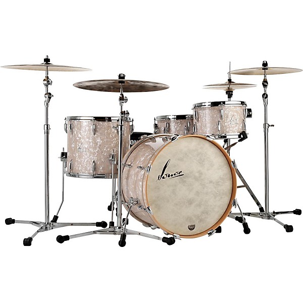 SONOR Vintage Series 3 Piece Shell Pack With 22 Bass Drum Level 1 Vintage Pearl J39861004002000.gc
