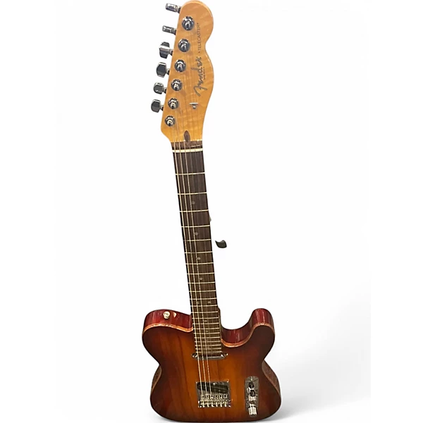 Fender Used Fender American Select Koa Top Telecaster Sienna Sunburst Solid Body Electric Guitar.gc