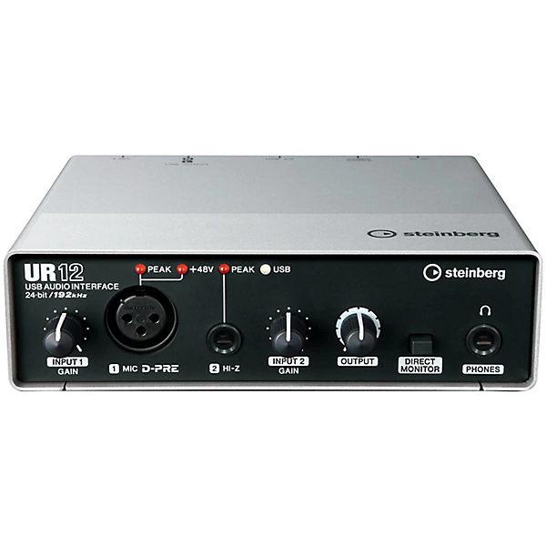 Steinberg UR12 2x2 USB 20 Audio Interface Level 1 J16394004000000.gc