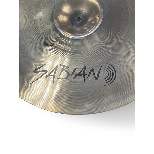 SABIAN Used SABIAN 21in AAX Raw Bell Dry Ride Cymbal