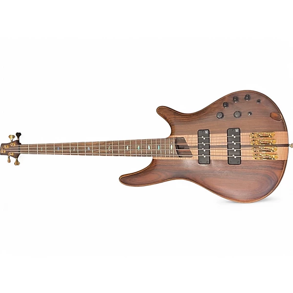 Used Ibanez SR1800 1P02 Natural Electric Bass Guitar