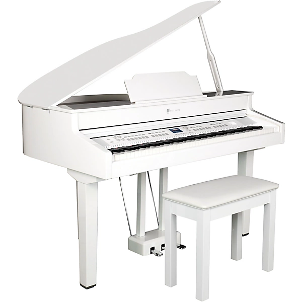 Williams Symphony Grand II Digital Micro Grand Piano With Bench Level 1 White 88 Key L73813004003001.gc