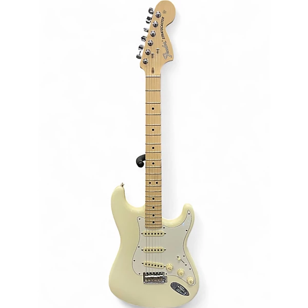 Fender Used 2019 Fender LIMITED EDITION AMERICAN PERFORMER STRATOCASTER Olympic White Solid Body Electric Guitar.gc