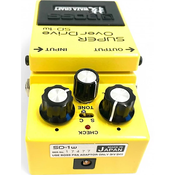BOSS Used BOSS SD1W Super Overdrive Waza Craft Effect Pedal